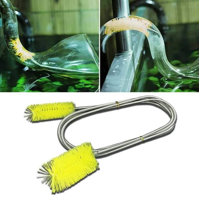 Walbest Stainless Flexible Cleaning Brush Double Ended Canister
