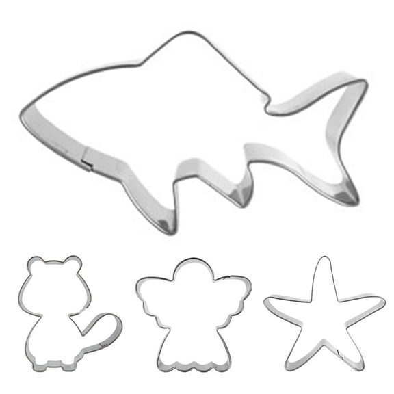 Walbest Stainless Steel House Shell Pastry Cake Biscuit Cookie Cutter Mold Kitchen Tool