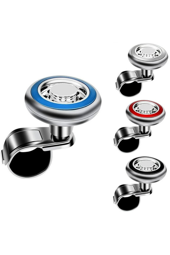 Steering Wheel Spinner, Steering Wheel Knob Vehicle Steering Wheel Booster Car Handle Knob Ball for Cars, Trucks, Tractors, Boats,Blue