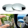 thumbnail image 1 of Walbest Stick on Round Convex Adjustable Automotive Blind Spot Mirrors 360°Rotate, 2 Piece, 1 of 7