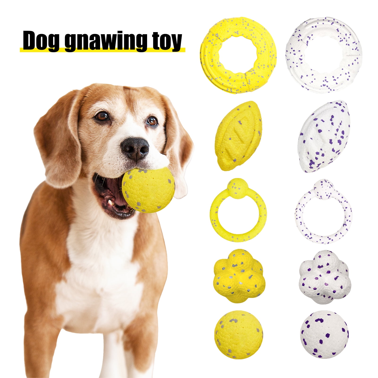 Walbest The Mellow Dog Calming Ball Puppy Chew Toy Anxiety Relief