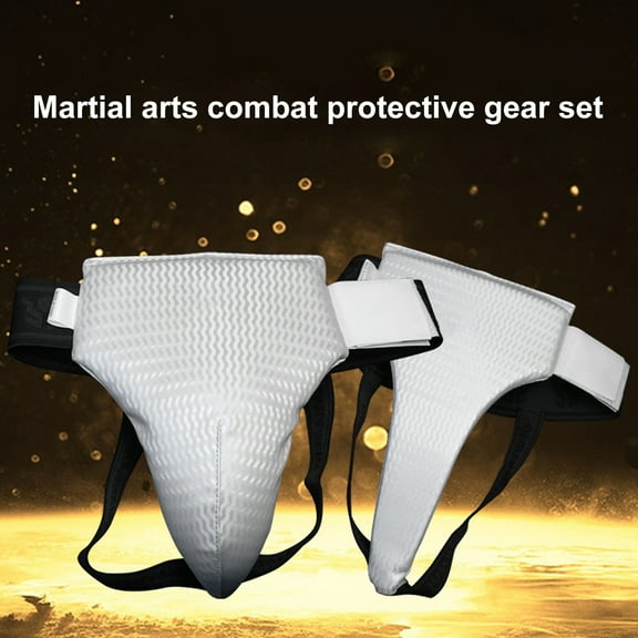 Walbest Thicken Crotch Guard Super Soft Shock Absorption EVA All-Purpose Boxing Taekwondo Groin Protector for Men Women