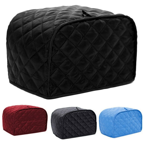 Walbest Toaster Cover, Kitchen Small Appliance Cover Fingerprint and Greasy Protection, Machine Washable Polyester Toaster Dustproof Cover