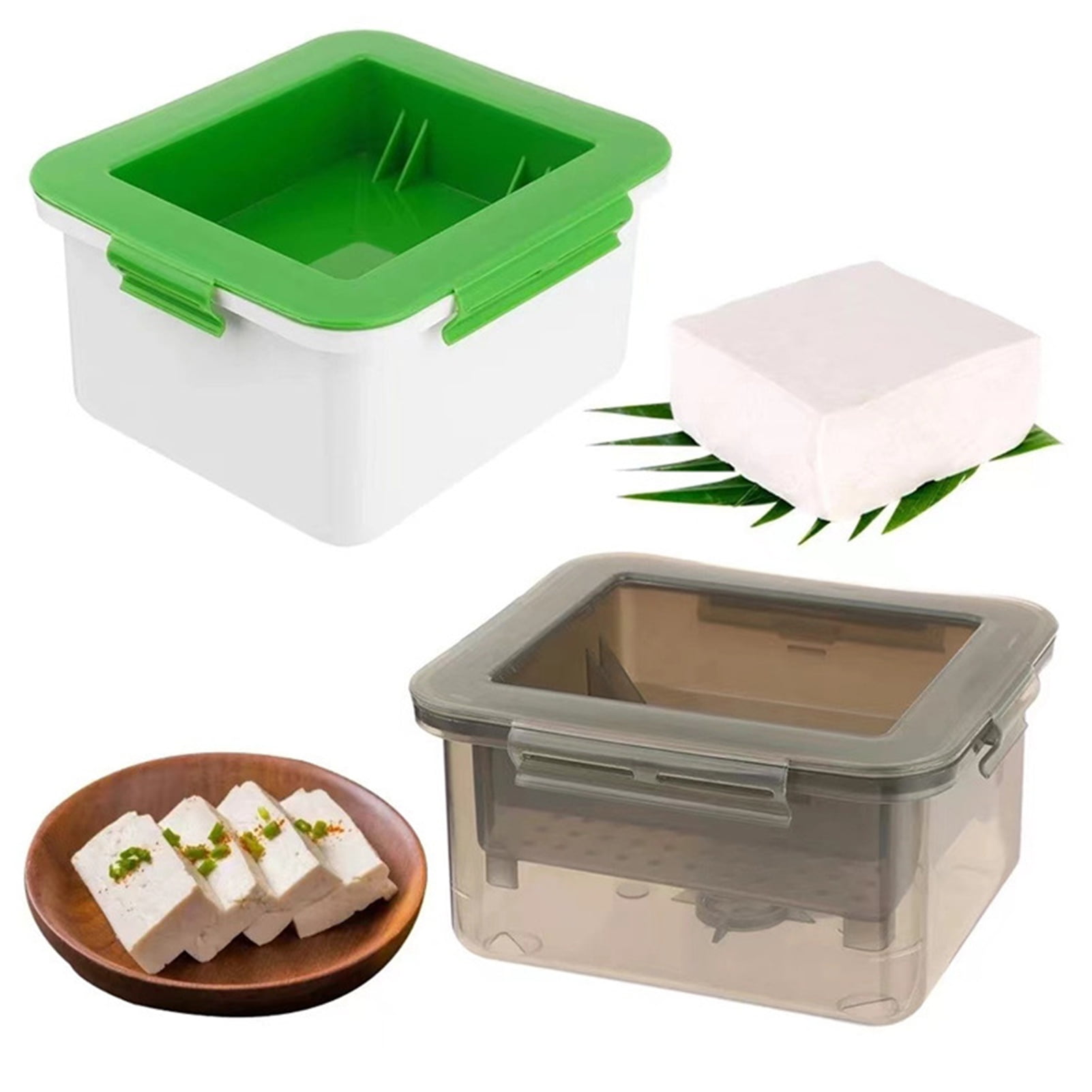 Walbest Tofu Press Box Tofu Presser for Firm or Extra Firm Tofu Drainer