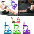 thumbnail image 1 of Walbest Unisex 4 Tubes Fitness Sit-up Pull Rope Bodybuilding Tension Rope, Elastic Rope for Training Tummy, Waist, Arm, Yoga Stretch Slimming, Exercise Equipment, 1 of 7
