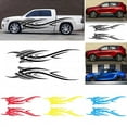 thumbnail image 1 of Walbest Universal Auto Car Vehicle Body 2 Side Flame Stripes Decals Stickers Decoration, 1 of 7