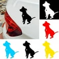 thumbnail image 1 of Walbest Universal Car Auto Vehicle Body Bumper Window Cute Pit Bull Dog Reflective Decals Sticker Decoration, 1 of 7