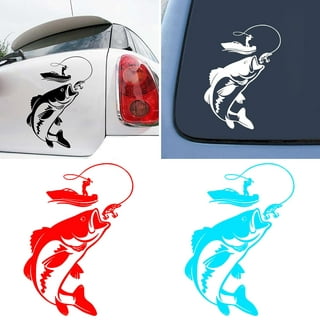 Fishing Stickers Decals