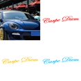 thumbnail image 1 of Walbest Universal Car SUV Vehicle Front Windshield Carpe Diem Letters Design Sticker Decals Decor, 1 of 7