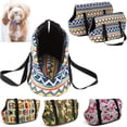 thumbnail image 1 of Walbest Vintage Small Dog Cat Carrier Sling Bag, Travel Pet Carrier Tote Bag Soft-Sided Cat Dog Carrier, 1 of 7