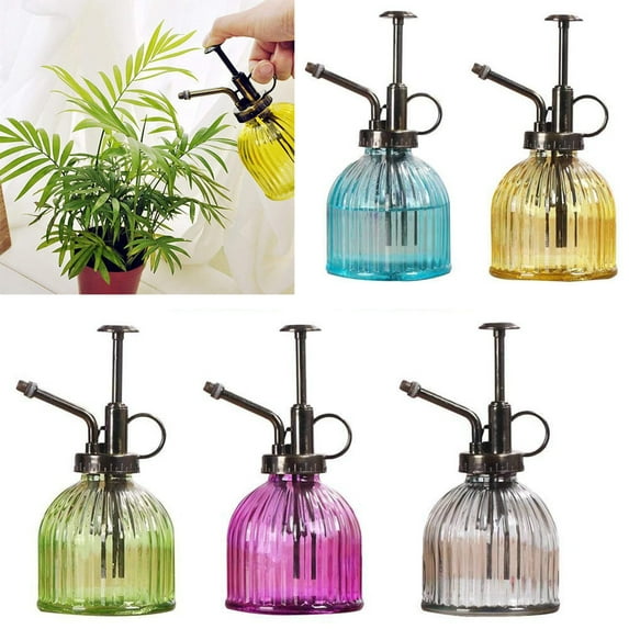 Walbest Vintage Style Sprayer Bottle, Hand-pressure Design Pumpkin Shape Plant Flower Water Sprayer, Small Watering Can, Small Indoor / Outdoor Sprayer, for Houseplant