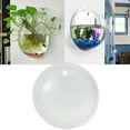 thumbnail image 1 of Walbest Wall Mounted Clear Acrylic Plant Terrarium Container Semicircle Shaped Flower Pot, Perfect for Propagating Hydroponic Plants Home Garden Decoration, 1 of 7