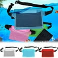 thumbnail image 1 of Walbest Waterproof PVC Fanny Pouch with Adjustable Waist Strap, Keep Your Phone and Valuables Safe and Dry, Perfect for Boating Swimming Snorkeling Fishing Kayaking Beach Pool Water Parks, 1 of 7
