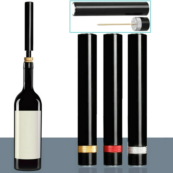 Walbest Wine Bottle Opener, Air Pump Wine Bottle Opener Quick Opening Bottle Without Damaging The Cork, Mini Portable Wine Corkscrew Opener For Home, Restaurant, Bar, Party