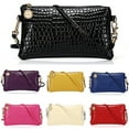 thumbnail image 1 of Walbest Women Faux Leather Shoulder Bag, Wear-resistant Zipper Closure Ladies Shoulder Bag Crossbody Purse, 1 of 7