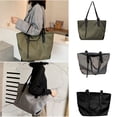 thumbnail image 1 of Walbest Women Tote Bag Single Shoulder Shopping Handbag with Zipper, Portable Versatile Large Capacity Lady Handbag, 1 of 7