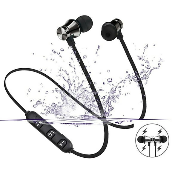 Walbest XT11 Wireless Headphones, Waterproof Sweatproof 2.5 Hours Playtime Bluetooth Headphones, with Magnetic Connection, Sports Earbuds for Running