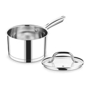 Walchoice 2QT Saucepan with Lid, 2 Quart Stainless Steel Small Sauce Pan, Tri-ply Composite Bottom, Heavy Duty Induction Cooking Pot for Warming Milk, Making Pasta, Boiling Soup, Dishwasher Safe