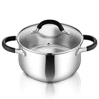 Tramontina Gourmet 24-Quart Tri-Ply Stainless Steel Stock Pot with Lid ...
