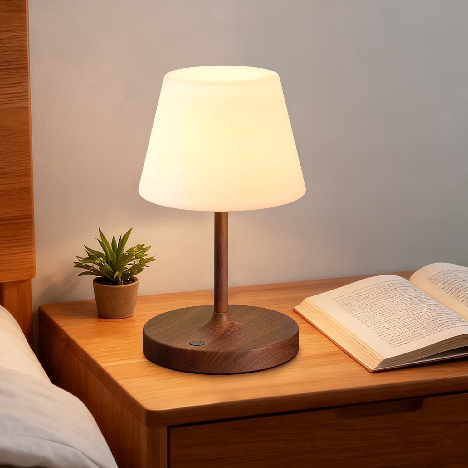 Outdoor Operated Shower Lamp Waterproof, Walnut Brown
