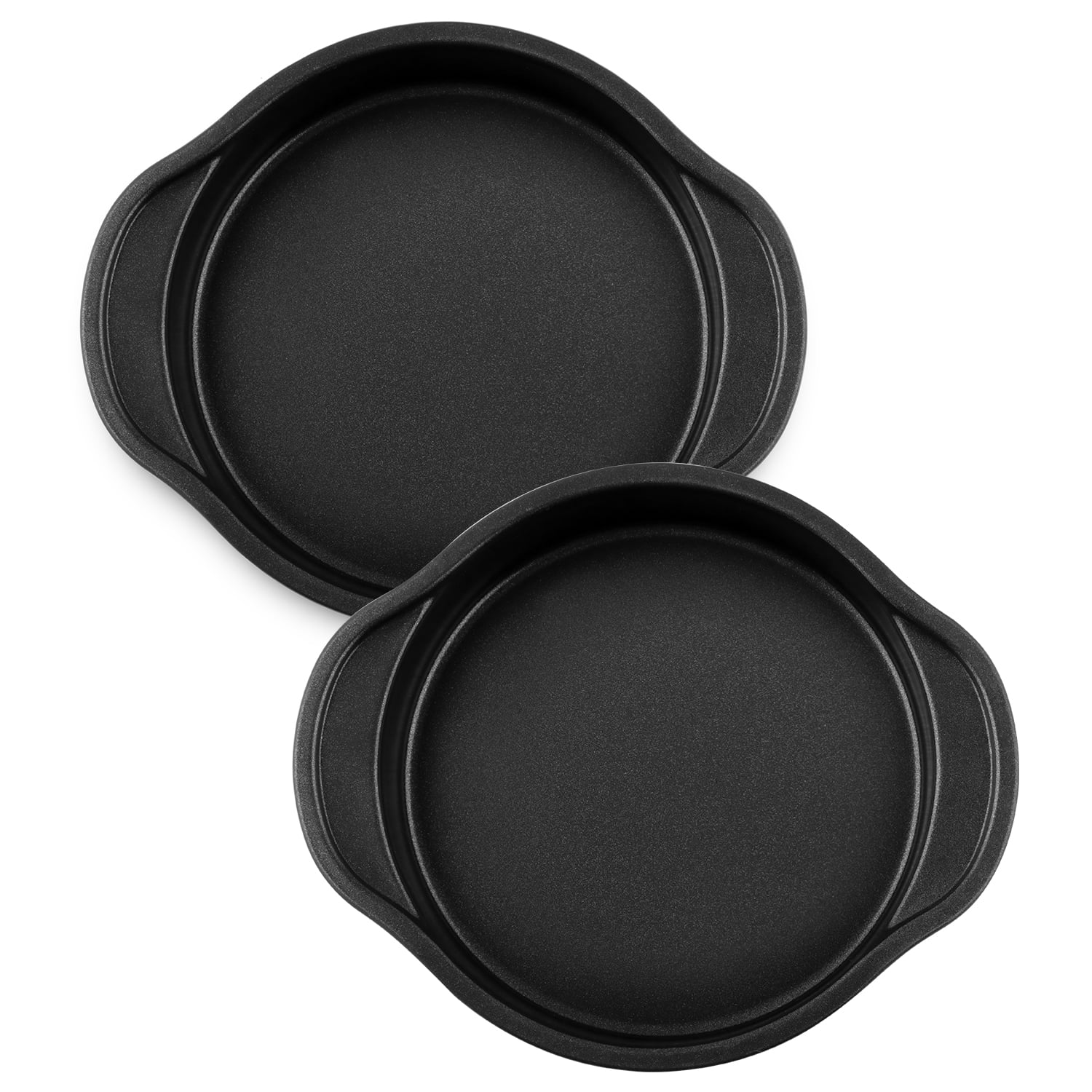 Walchoice Round Cake Pan Set of 2, 8 inch Nonstick Cake Pan with Handle