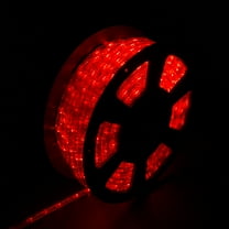 50Ft 2 Wire LED Rope Light 110V Home Party Christmas Decorative In ...