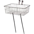 thumbnail image 1 of Wald 139 Front Bicycle Basket (18 x 13 x 6, Black), 1 of 2