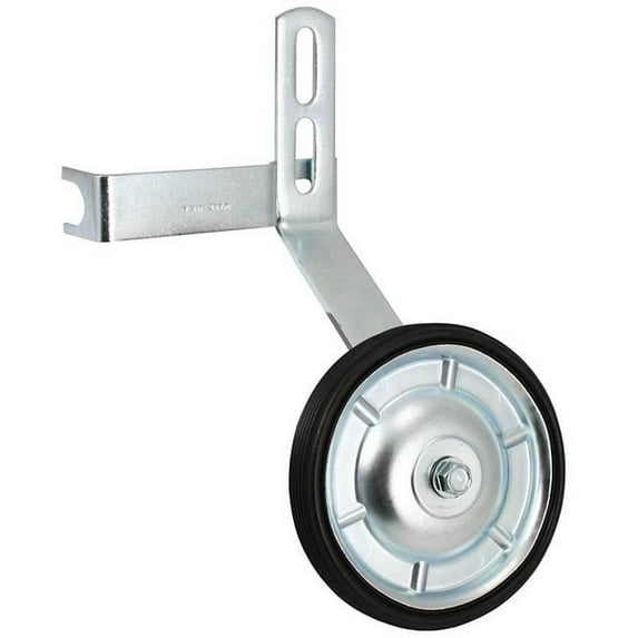 Wald 252 Training Wheels Kids Steel Silver Black Fits 16-20inch Pair