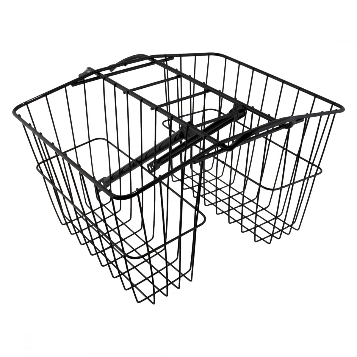 twin rear bike basket