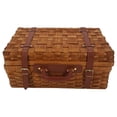 thumbnail image 1 of Wald Imports 4095 17.5 in. Wood Chip Picnic Basket, 1 of 1
