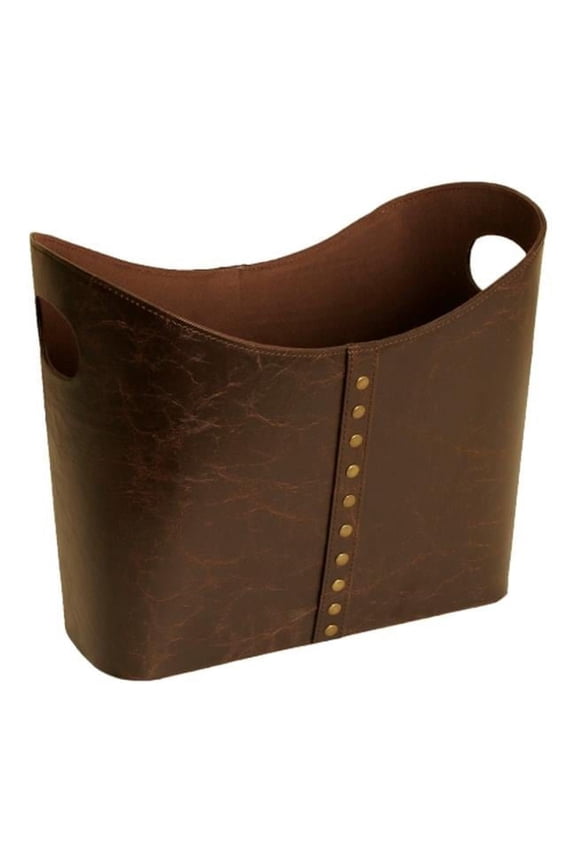9169 Seasoned Faux Leather Rectangular Tote