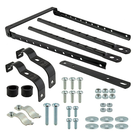 Wald Products WALD Basket Parts Basket 157B Brace Kit Black
