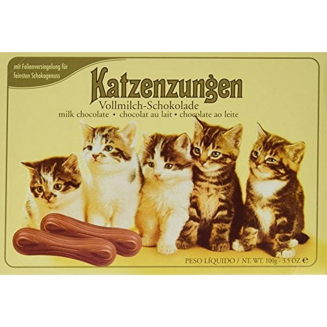 Waldbaur Chocolate Cat Tongues, 3.5 Ounce