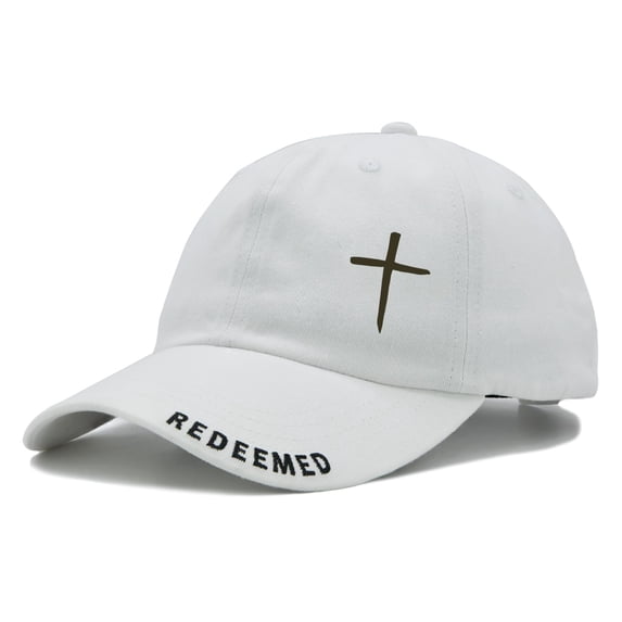 Waldeal Christian Hats for Men Women, Cross Jesus Hat, Religious Gifts Redeemed Baseball Cap