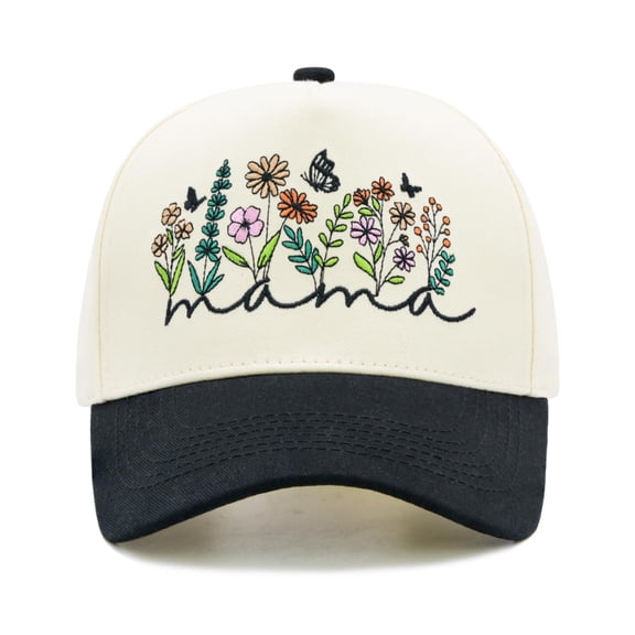 Waldeal Mama Trucker Hat for Women, Mothers Day Birthday Gifts for Mom, Two-Tone Adjustable Mom Baseball Cap