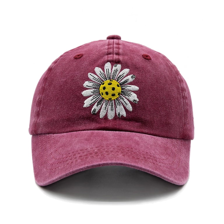Pickleball Hair Don't Care Hat - Funny Embroidered Adjustable Baseball Cap