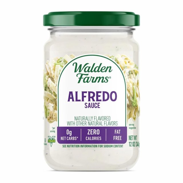 Walden Farms Alfredo Pasta Sauce, 12 Ounce 6 per case.