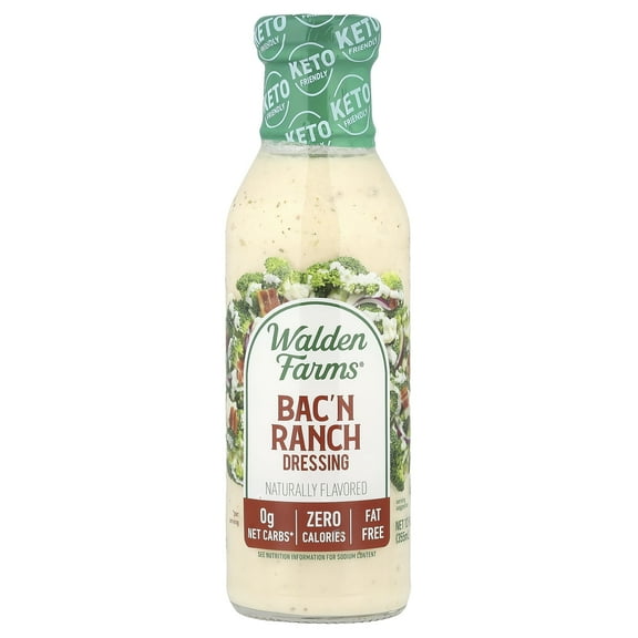 Walden Farms Bacon Ranch Dressing, 12 Fl Oz