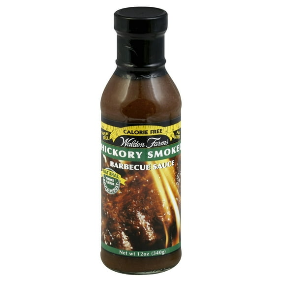 Walden Farms Barbecue Sauce Hickory Smoked 12 fl oz (Pack Of 6)