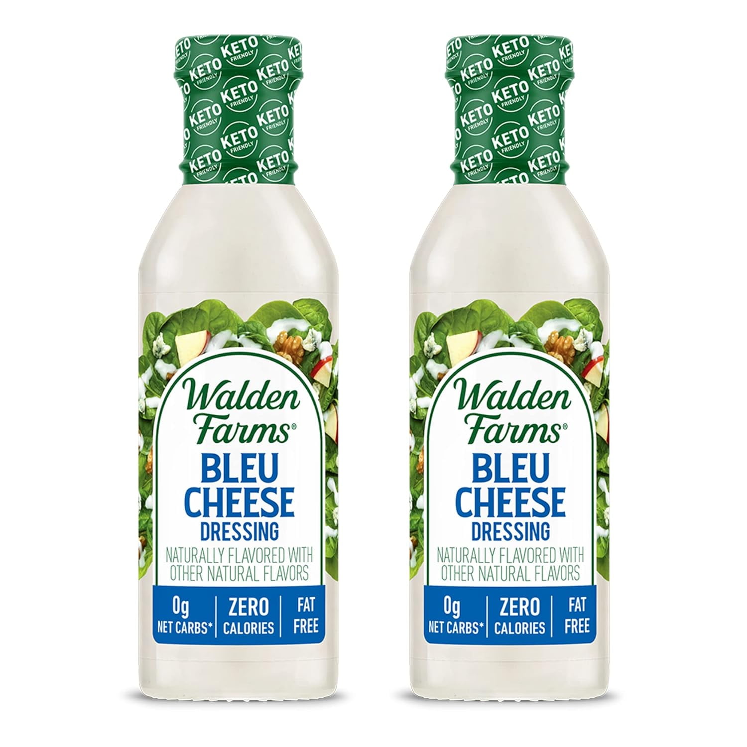 Walden Farms, Bleu Cheese Dressing, 12 fl oz Pack of 2