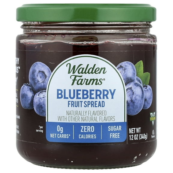 Walden Farms Blueberry Spread 12 Ounce