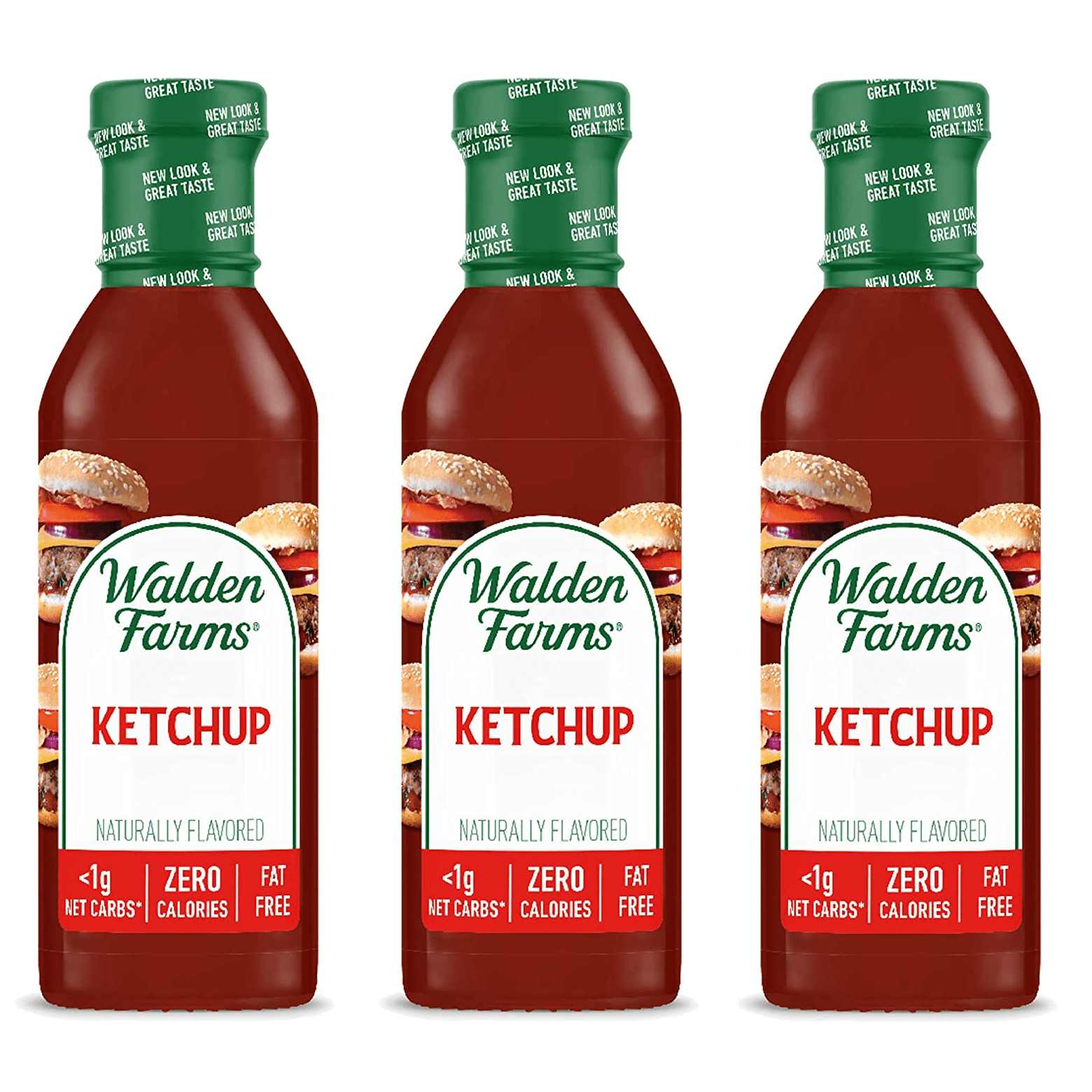 Walden Farms Calorie Free Condiments Type: Ketchup, Pack: 3 Bottles