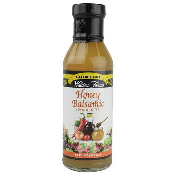 Walden Farms Calorie Free Dressing Honey Balsamic Vinaigrette 12 fl oz