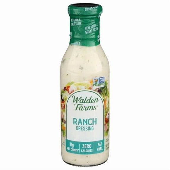 Walden Farms Calorie Free Dressing Ranch 12 fl oz Pack of 3