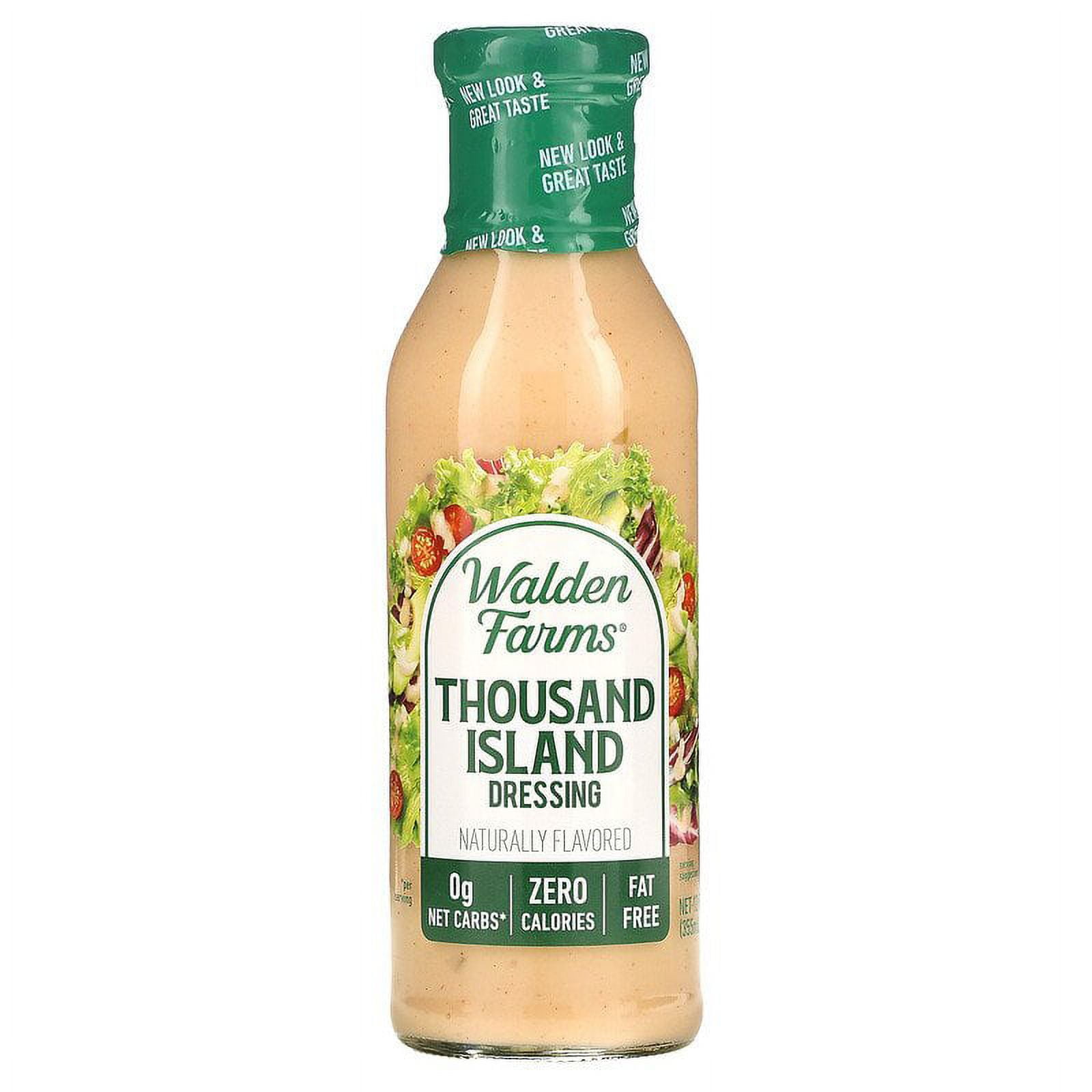 Walden Farms Calorie Free Dressing Thousand Island 12 fl oz Pack of 2