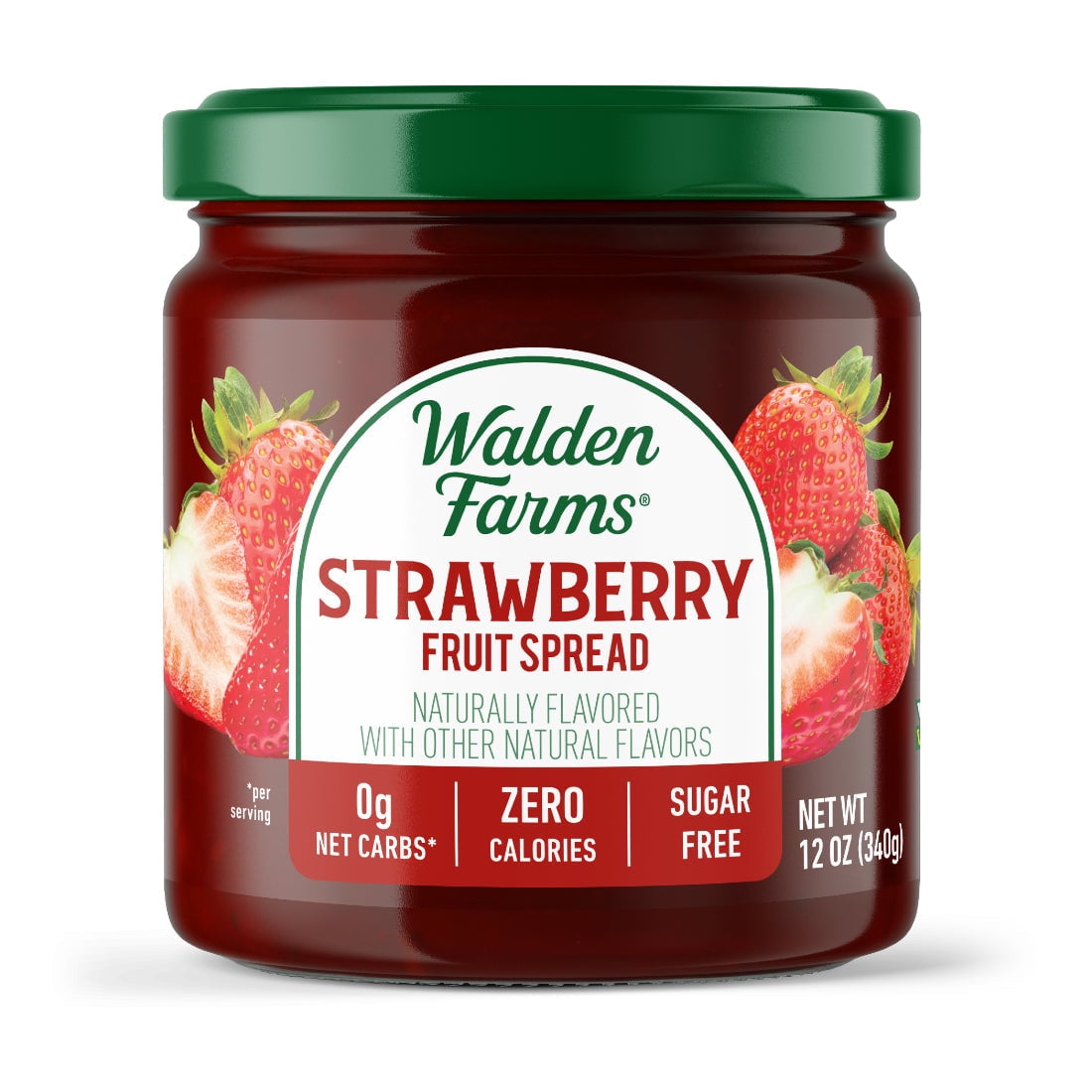Walden Farms Calorie Free Fruit Jam & Jellies Flavors: Strawberry, Pack: Case of 6