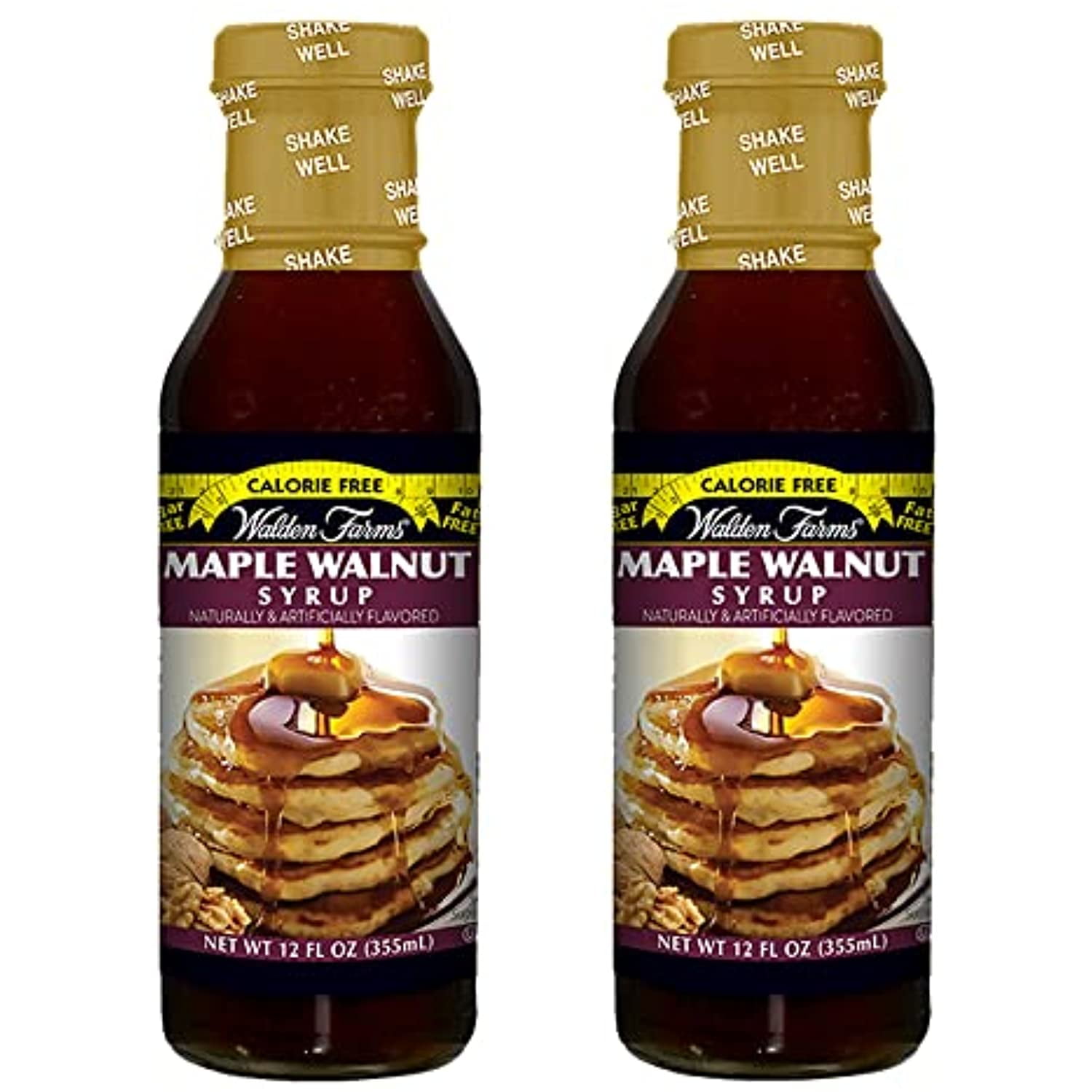 Walden Farms Calorie Free Maple Walnut Syrup 12 Oz ( 2 Pack )