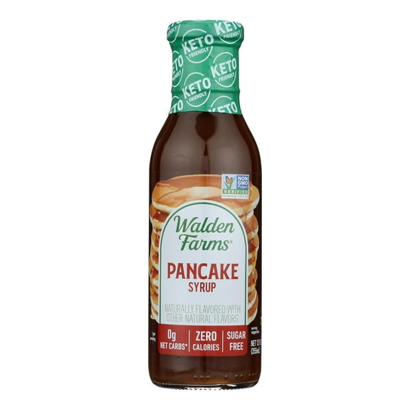 Walden Farms Calorie Free Pancake Syrup, 12 oz. Bottles (Pack of 6)