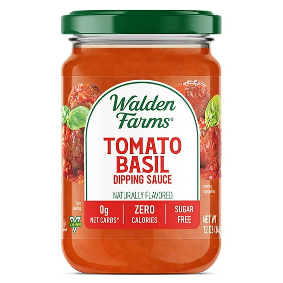 Walden Farms Calorie Free Pasta Sauces Flavors: Tomato & Basil, Size: 3 Jars