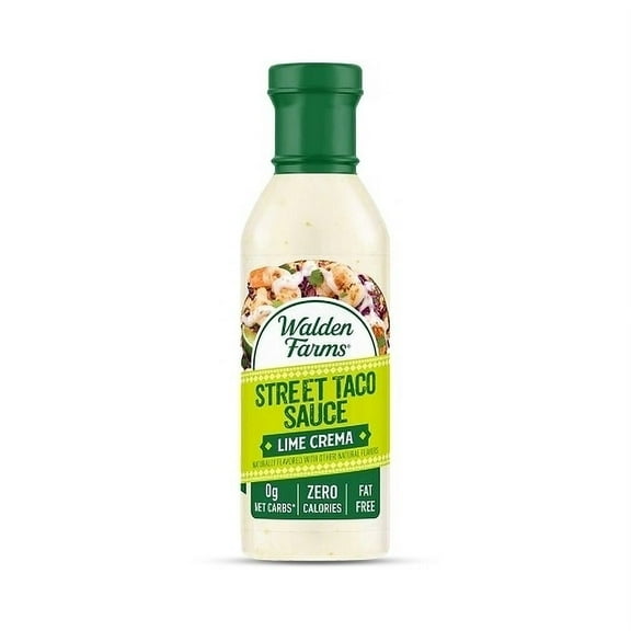 Walden Farms Calorie Free Street Taco Sauce Lime Crema